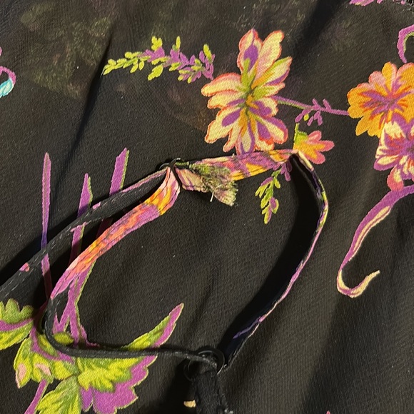 VTG Betsey Johnson Floral Dress - Picture 6 of 6